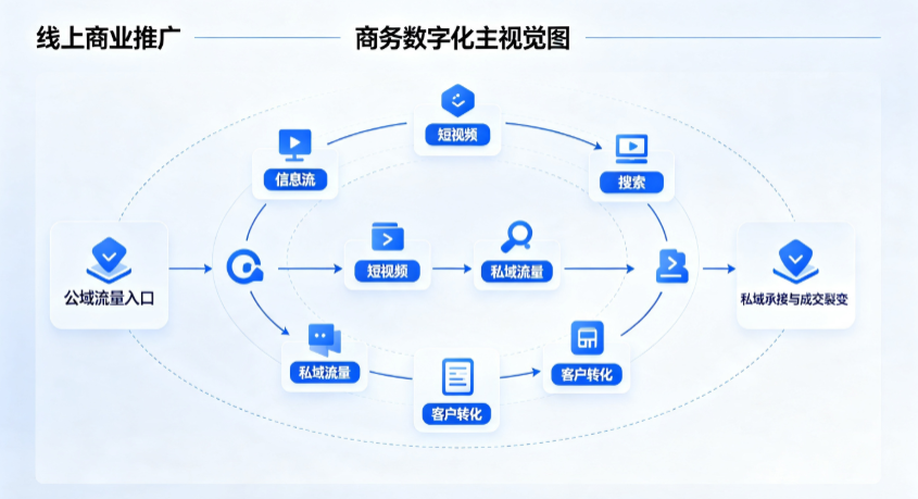 兴庆区线上商业推广怎么做？全域流量闭环搭建与低成本转化实战指南