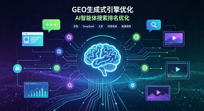 兴庆区GEO 浪潮来袭：生成式引擎优化崛起，创作者争抢豆包、DeepSeek、元宝智能体流量入口